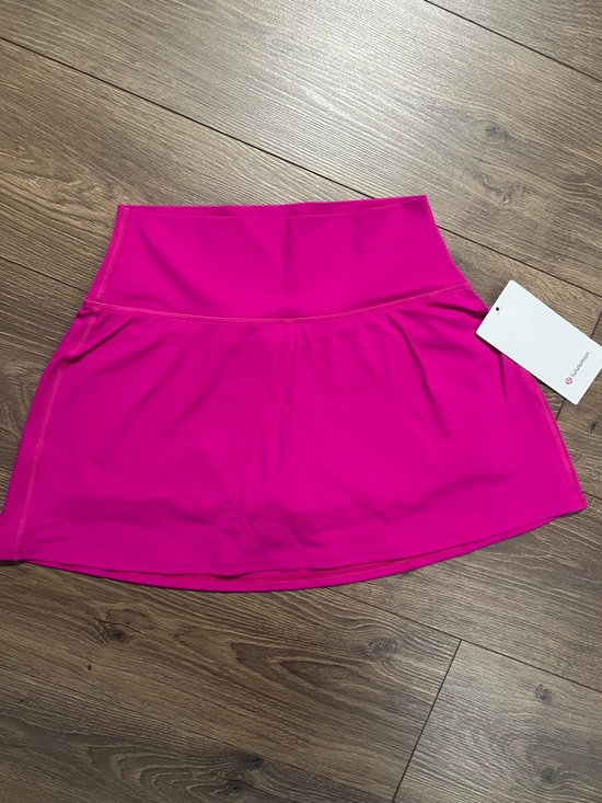 lululemon athletica Dresses & Skirts - Lululemon NWT Align High Rise Flared Skirt Pink Flare Hot Bright Pink Size 8
